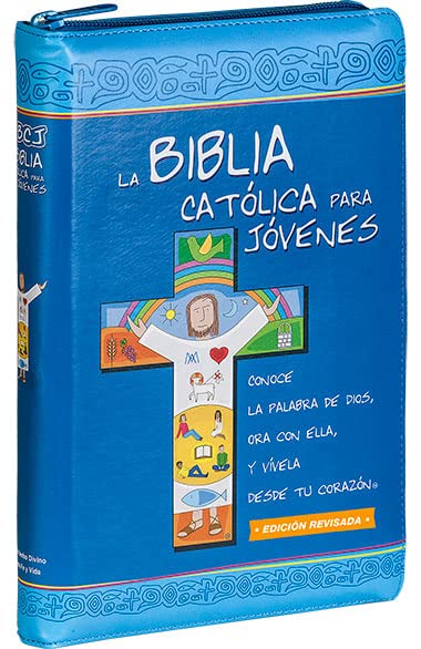 La Biblia Católica para Jóvenes: edición dos tintas / símil piel con cremallera